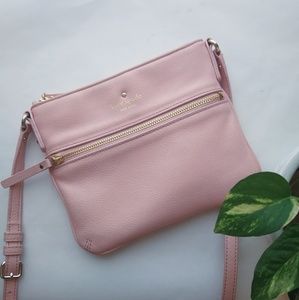 Pink Kate spade crossbody purse